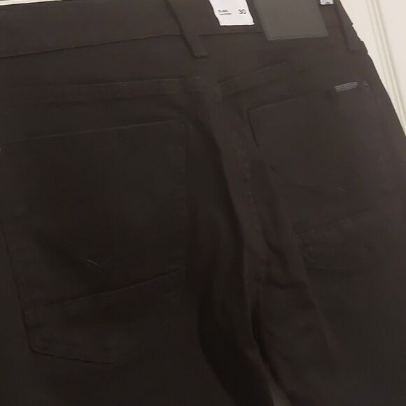 Hudson Jeans Blake Slim Fit Straight Leg Jeans Men's Size 30 NWT Black - Picture 5 of 8